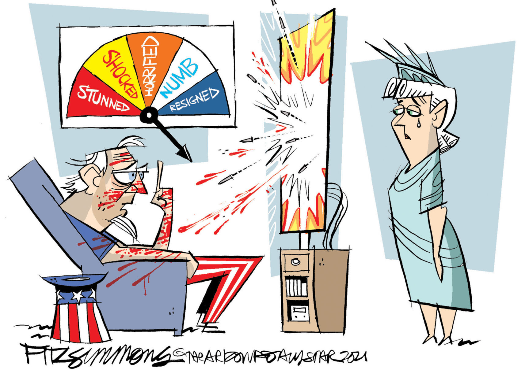 Daily Fitz Cartoon: Boulder